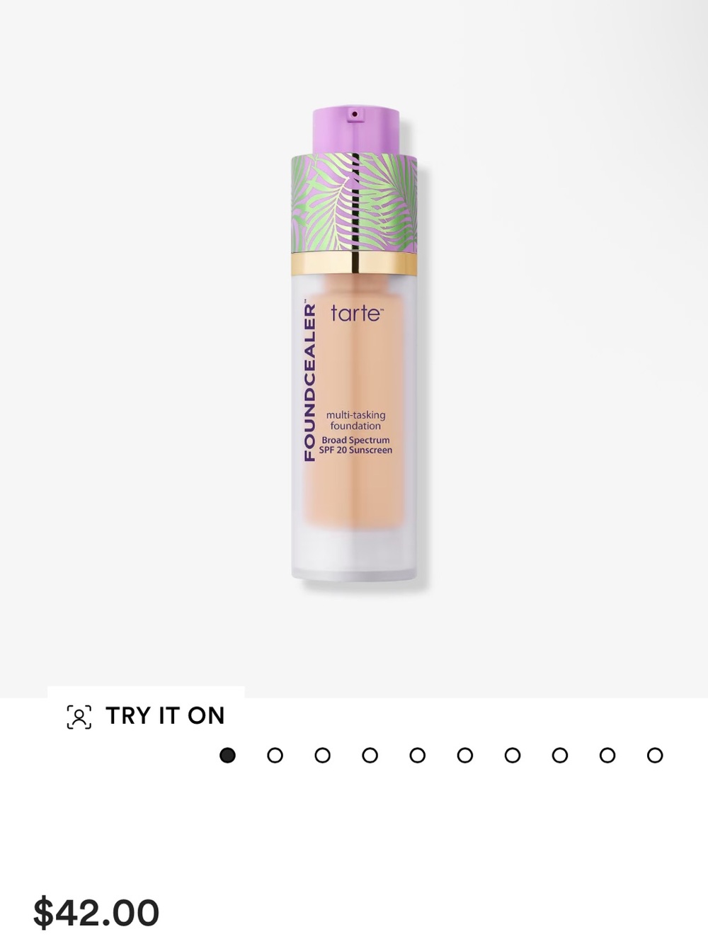 Tarte foundation 16N fair light neutral